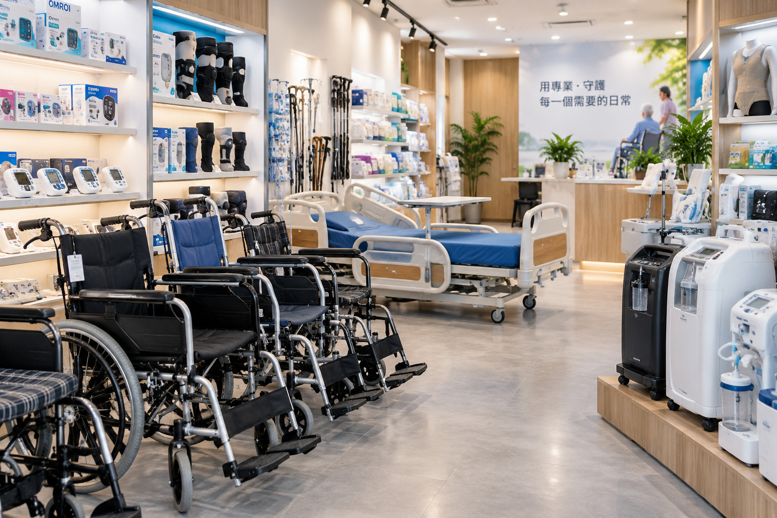 高雄醫療器材行與居家照護用品展示